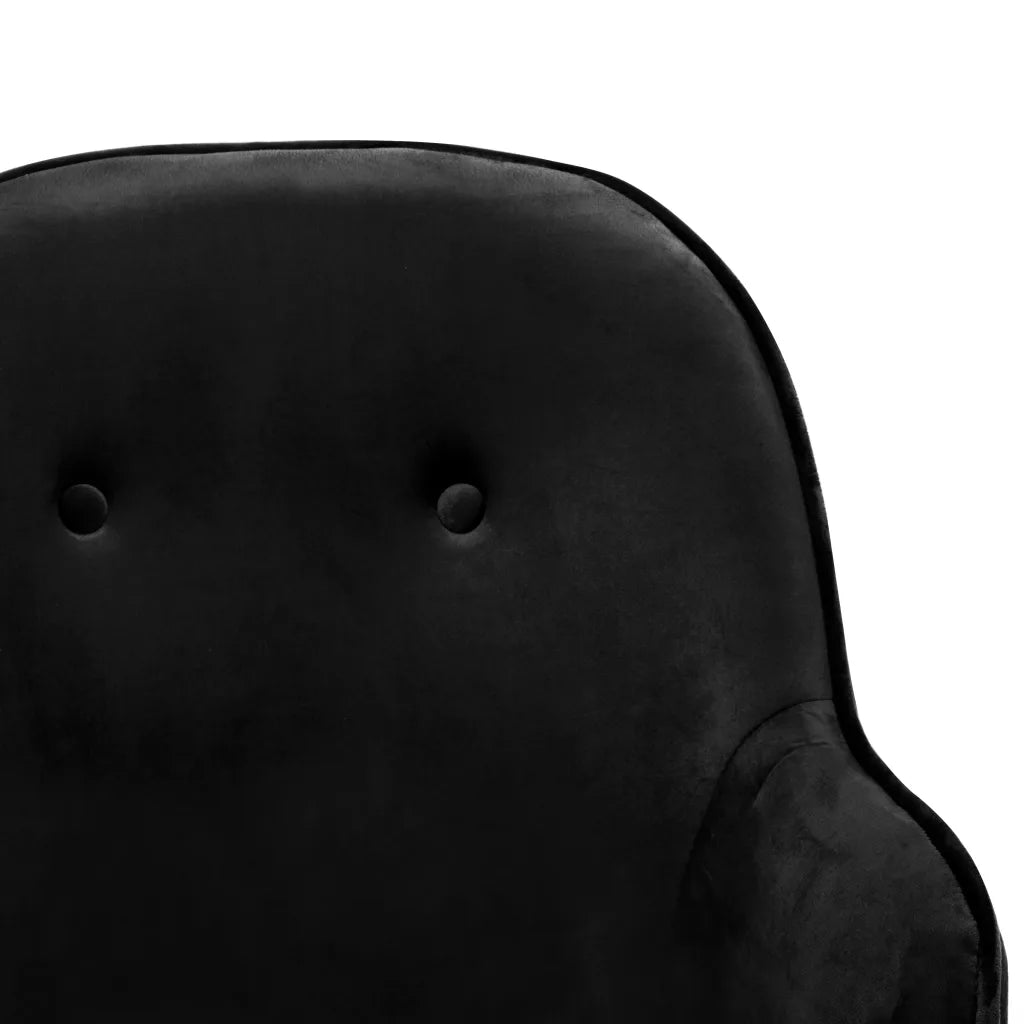 assise Fauteuil à Bascule noir