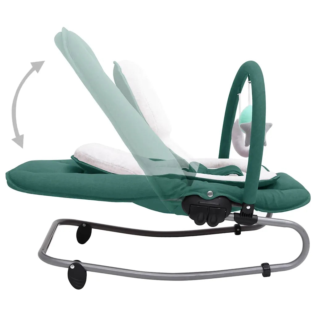 Une chaise à Bascule Bébé ou transat, très confortable disponible en différents coloris.