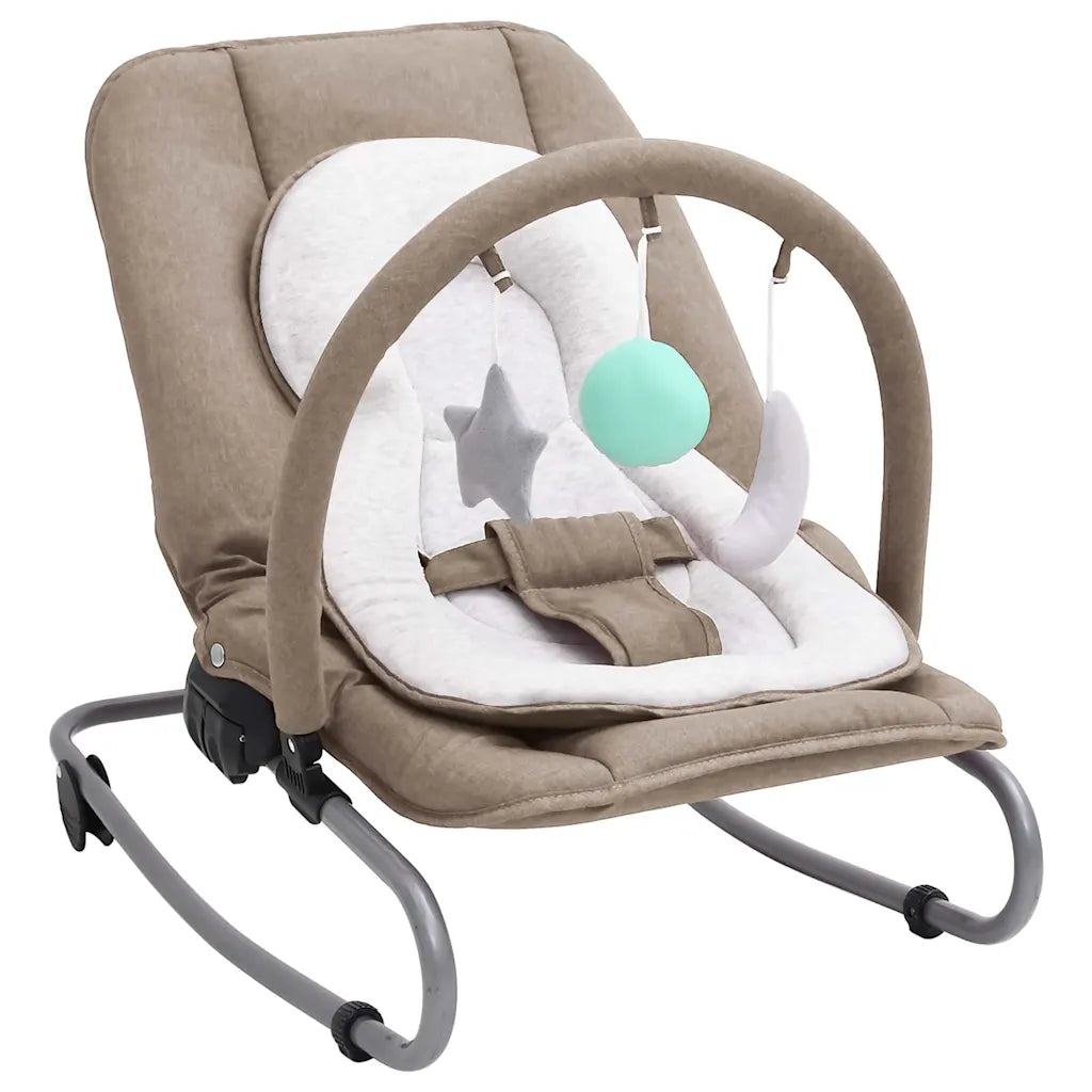 Une chaise à Bascule Bébé ou transat, très confortable disponible en différents coloris.