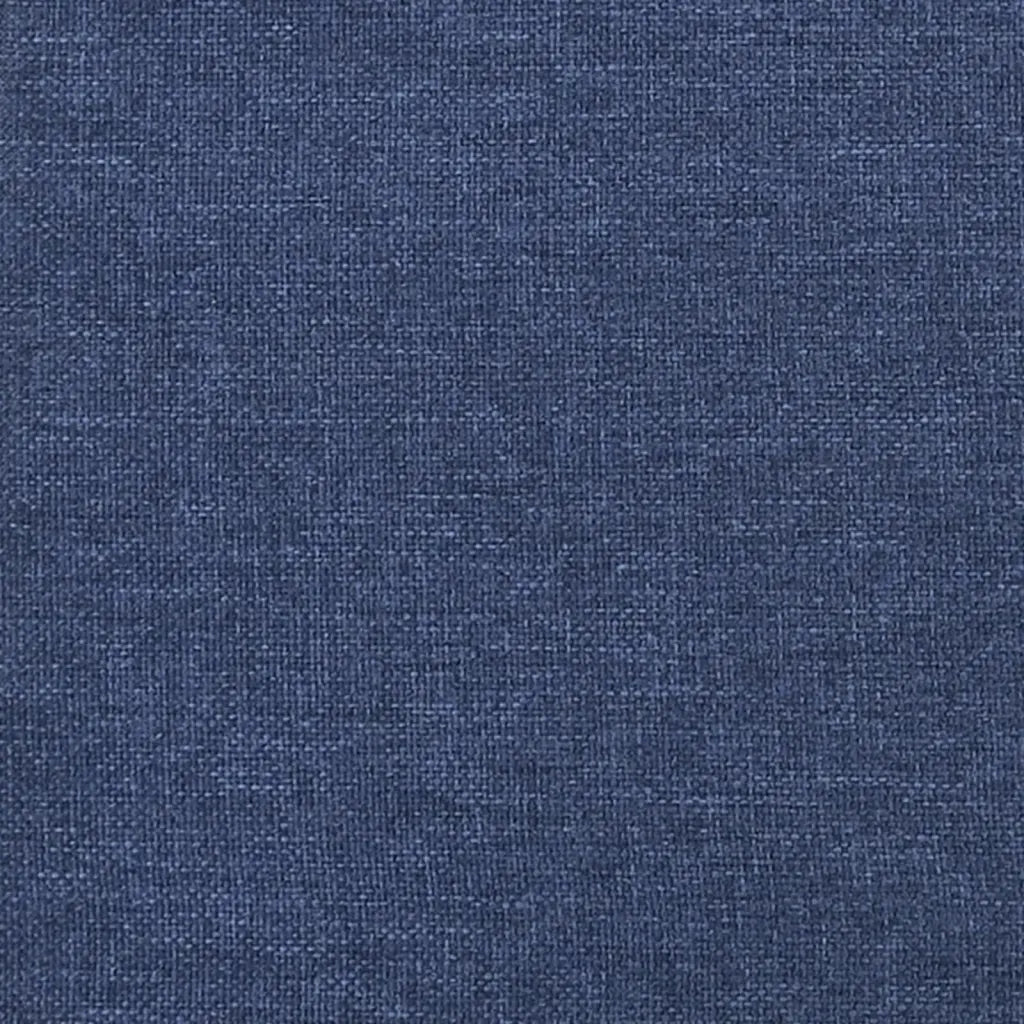 Gros plan sur la couleur du tissu bleu de ce fauteuil