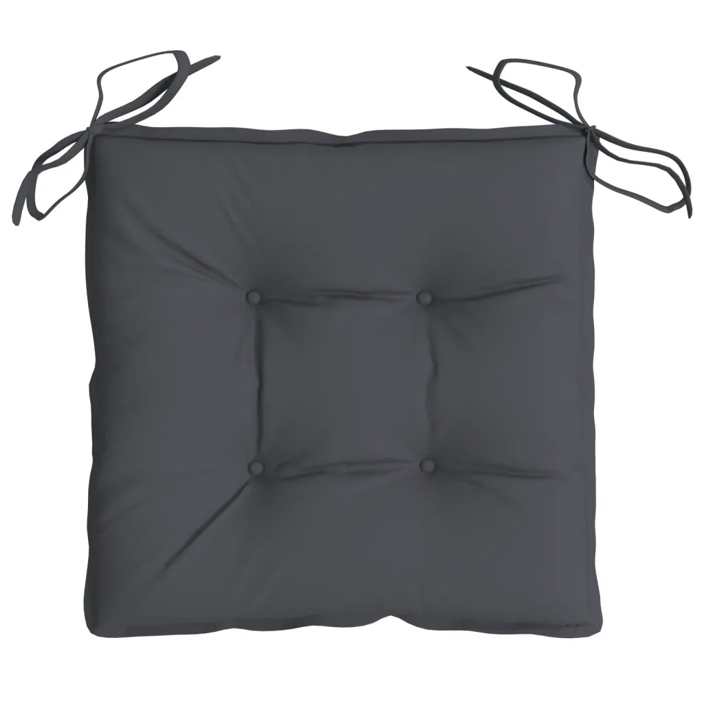 Coussin 40x40 de couleur gris anthracite.