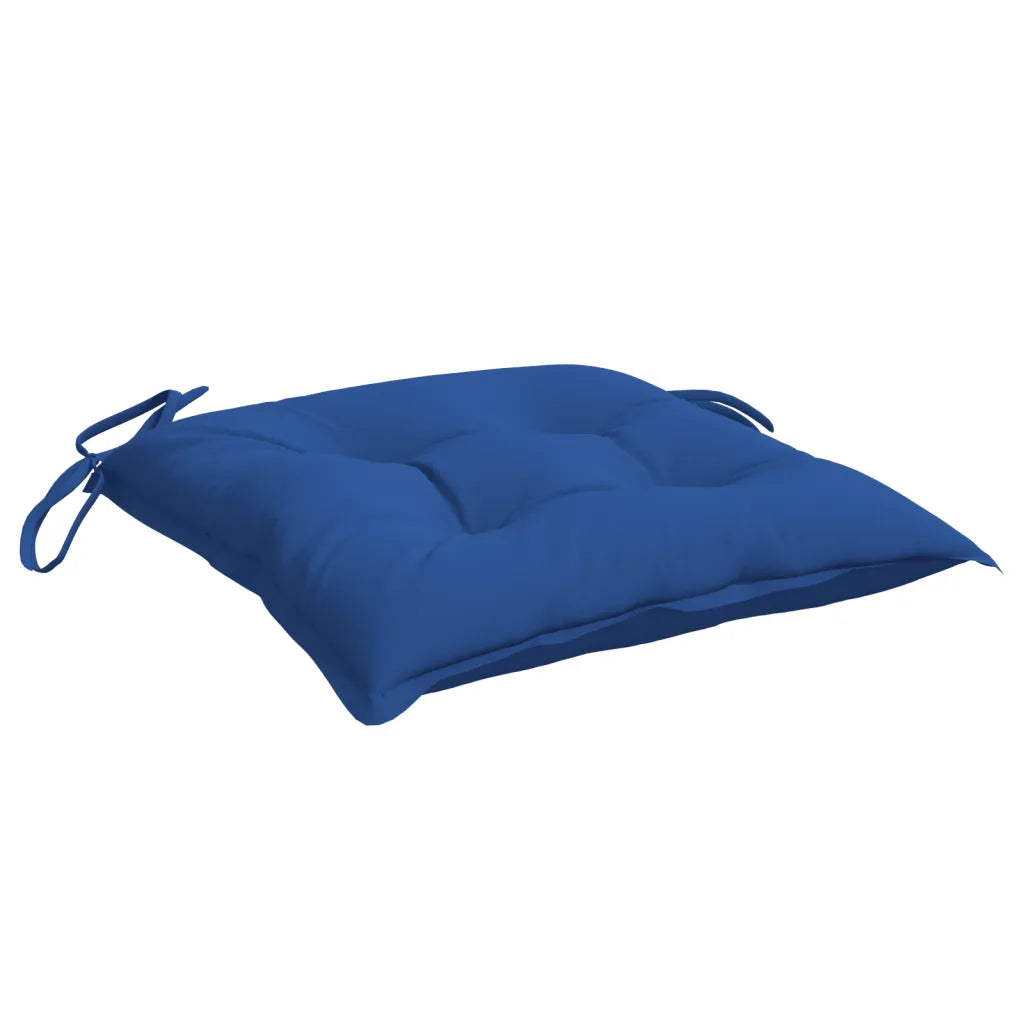 Coussin en tissu Bleu moelleux et confortable.