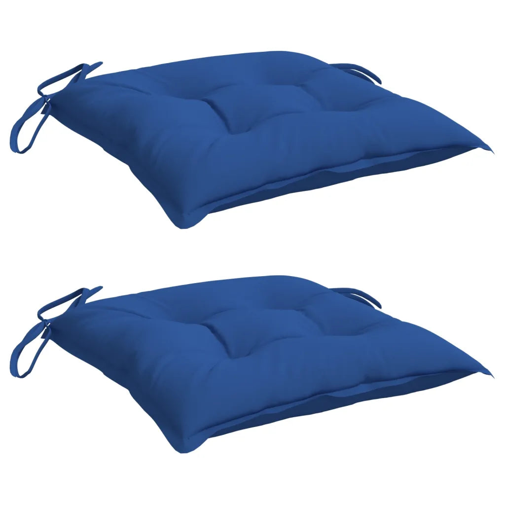 Coussin en tissu Bleu moelleux et confortable.