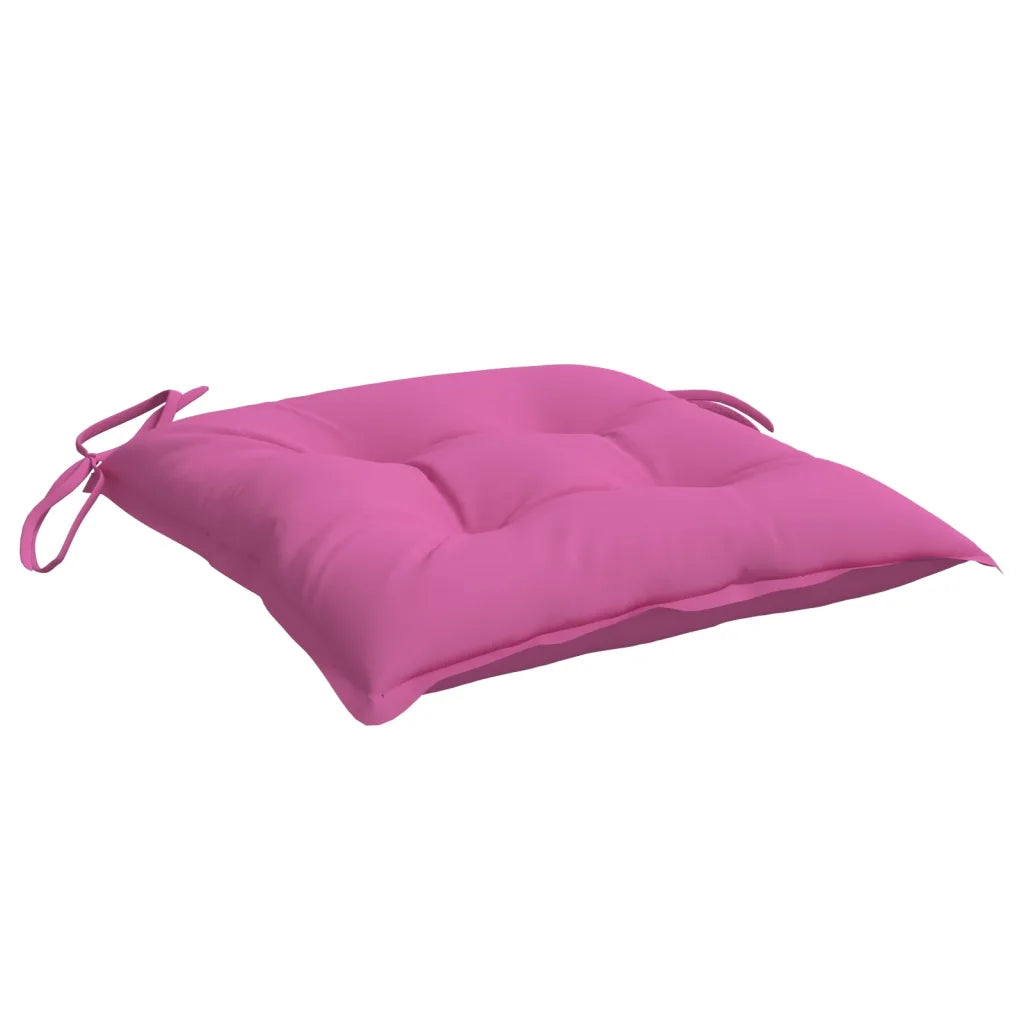 Un Coussin Rose vendu par 2 qui sera parfait pour un fauteuil à bascule.