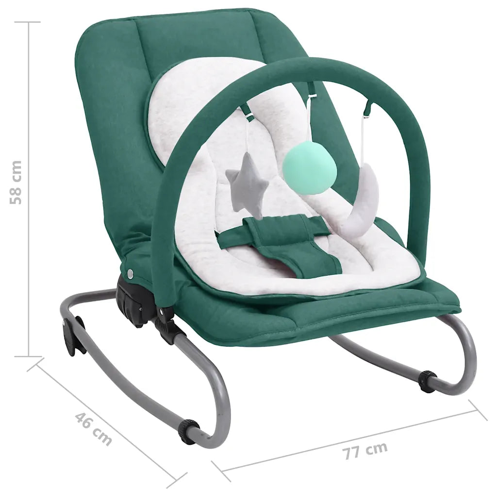 Une chaise à Bascule Bébé ou transat, très confortable disponible en différents coloris.