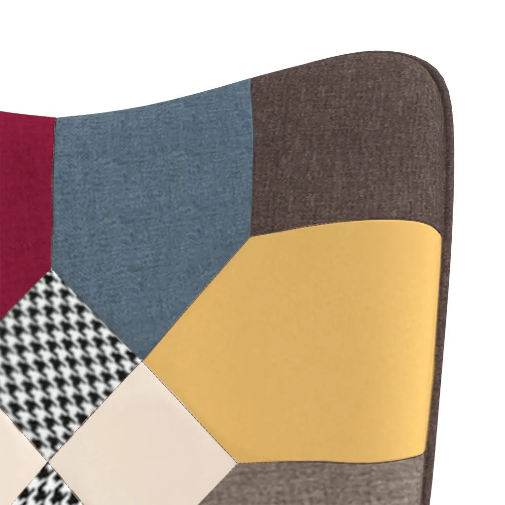 Un Fauteuil à Bascule design en Patchwork