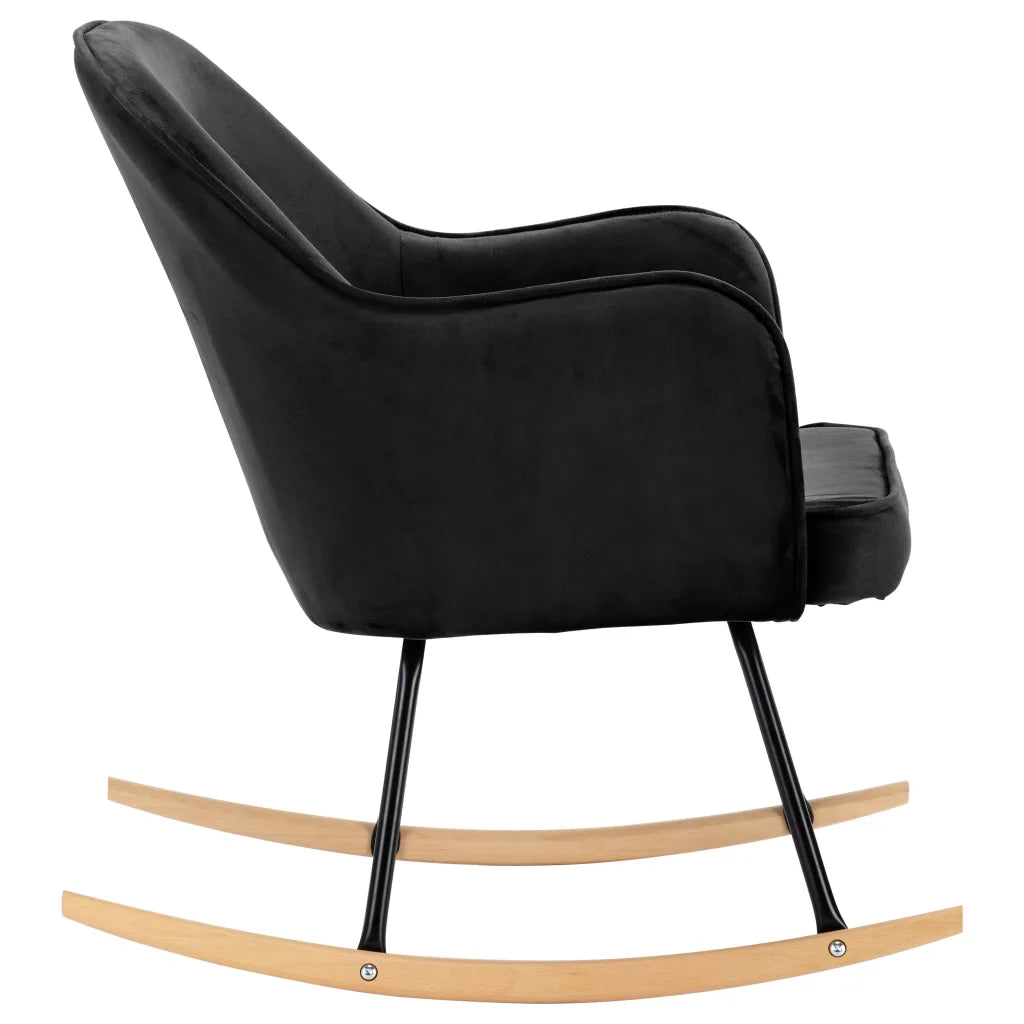 Fauteuil à Bascule noir