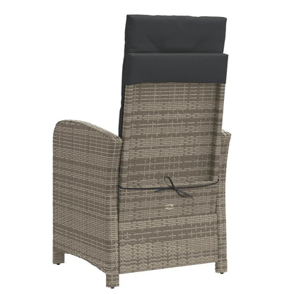 Structure en acier revêtu du fauteuil extérieur inclinable design.