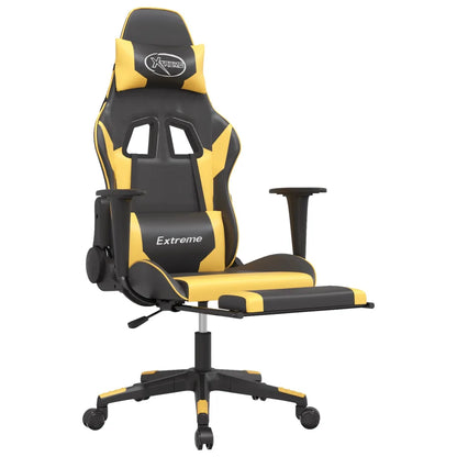 Fauteuil gamer inclinable ergonomique pour sessions de jeu longues.