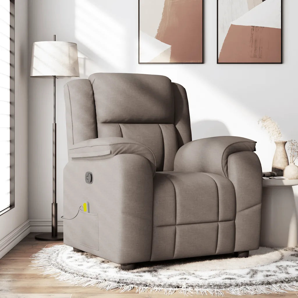 Un Fauteuil Inclinable Manuel avec fonction de 6 points de massage.