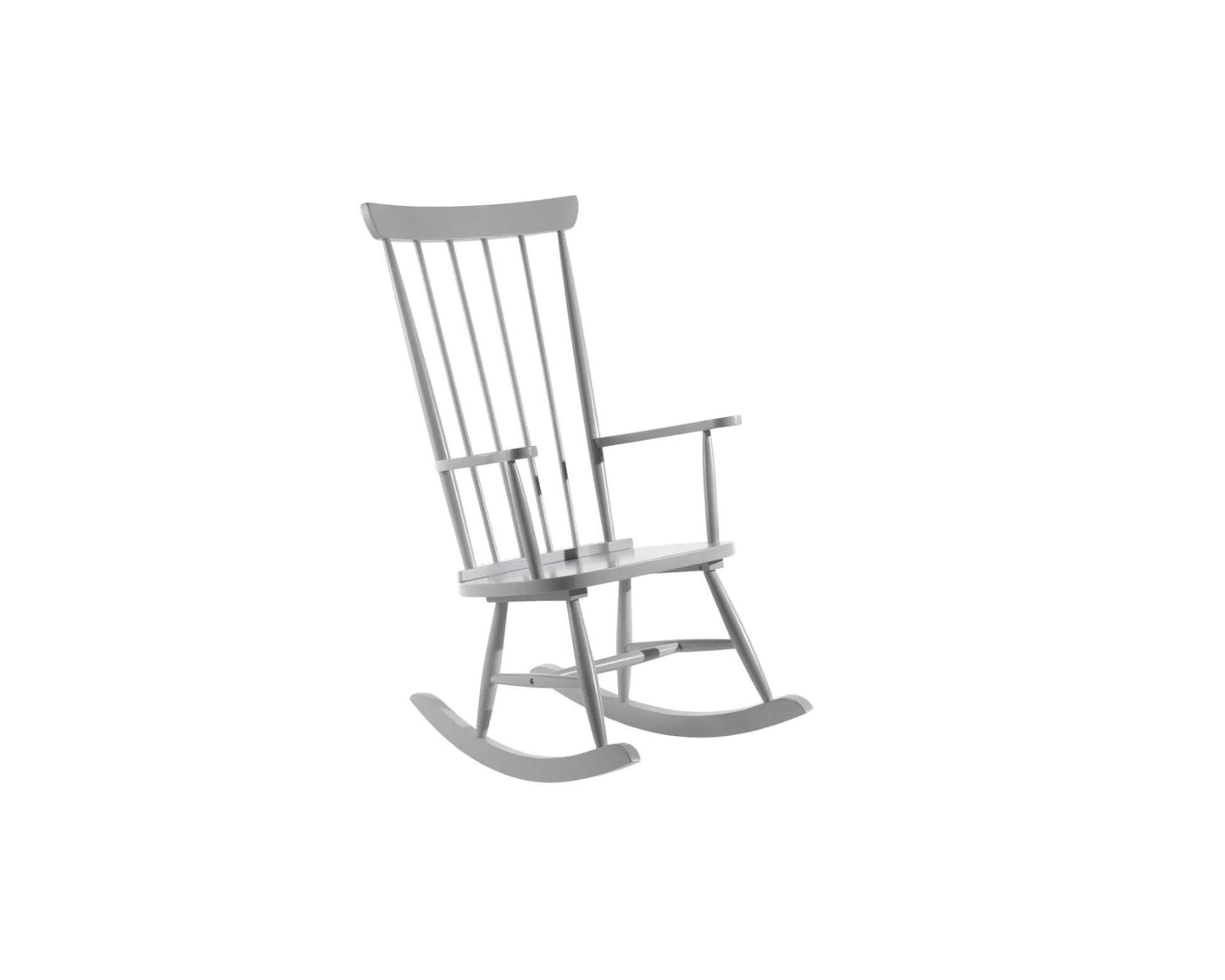 Un fauteuil Gris style Rocking Chair.