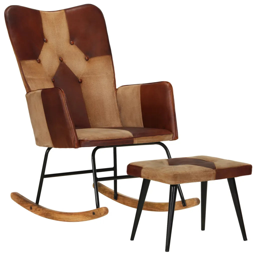 Un Rocking Chair Marron