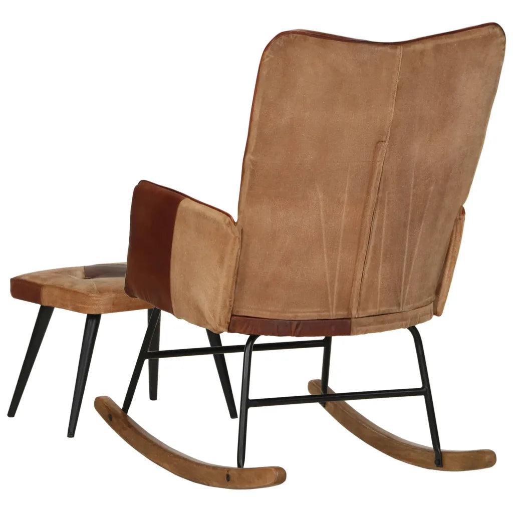 Un Rocking Chair Marron