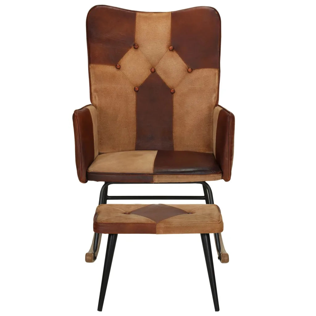 Un Rocking Chair Marron